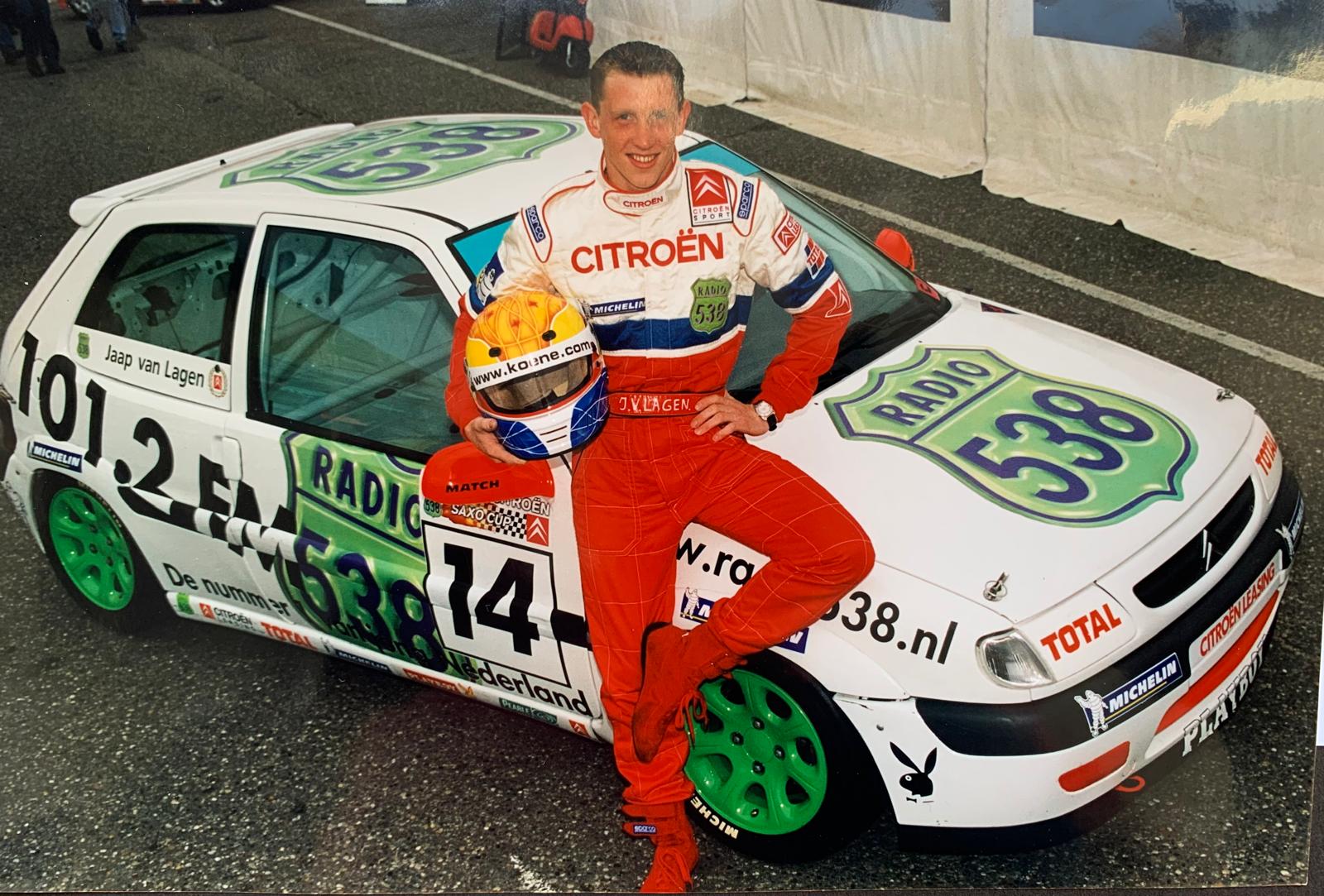 Jaap van Lagen — 1999 Vice-Champion Citroën Saxo Cup