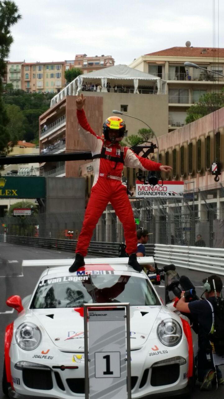 Jaap van Lagen — 2015 Winner Monaco Porsche Supercup
